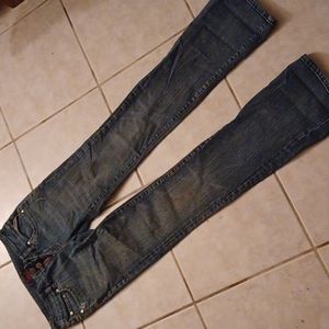 Straight leg jeans size 1/25